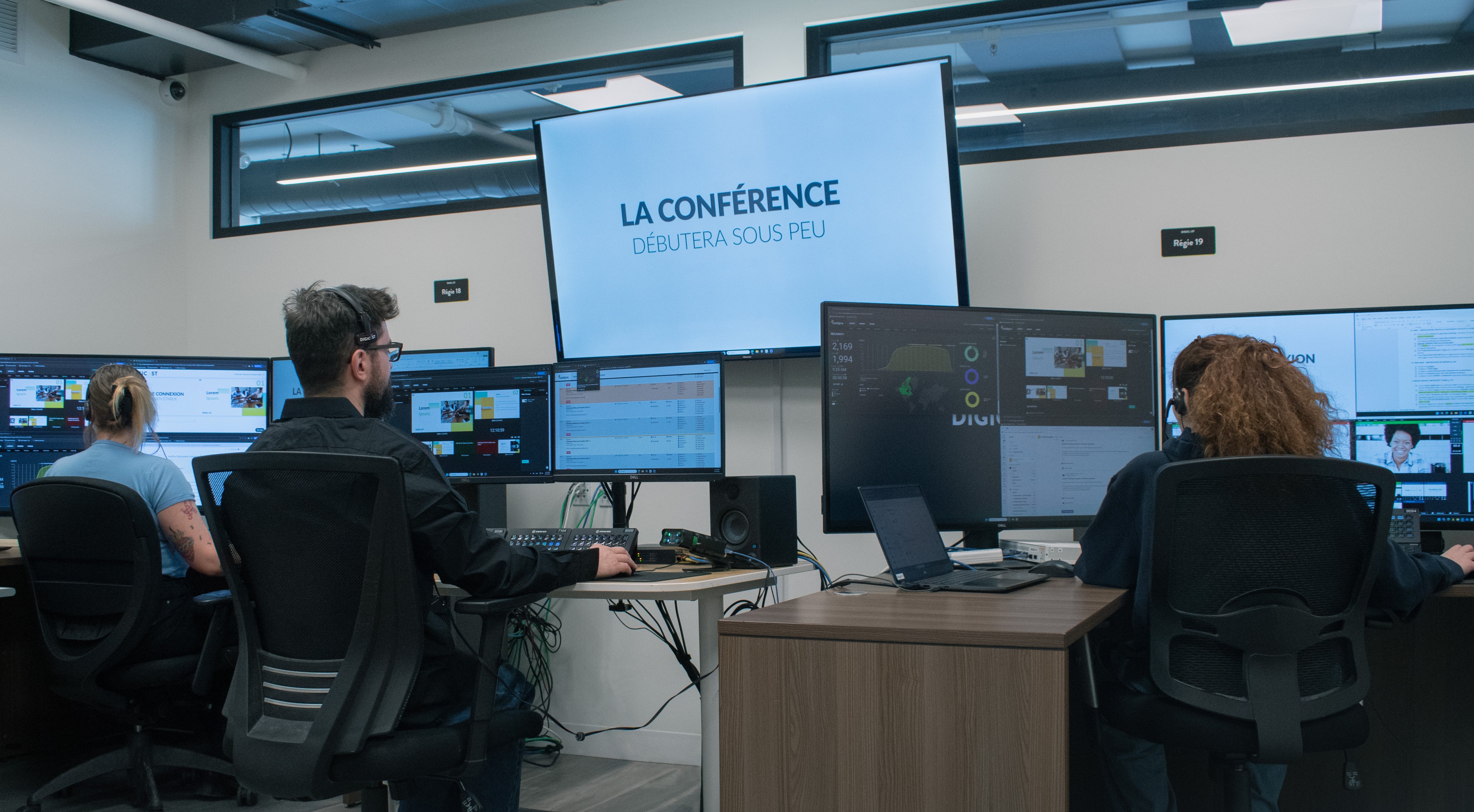 Webcasting expert. Our Virtual Services Centre.